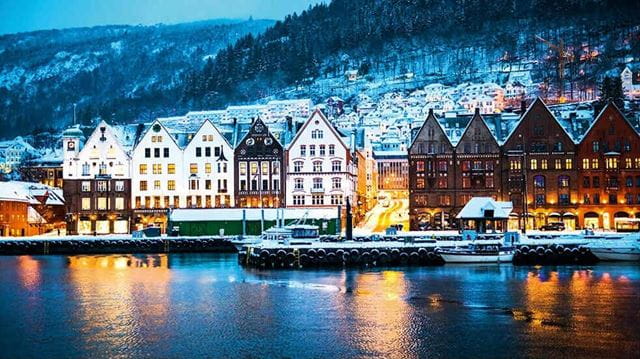 Best winter short-haul holidays: Bergen in Norway